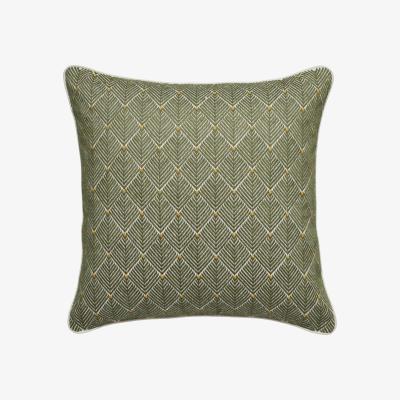 OKA Hirkani Dot Cushion Cover - Moss