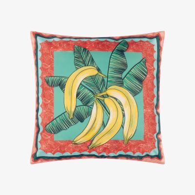 The Range Anemone Bananas Printed Outdoor Cushion Cover - Multicolour