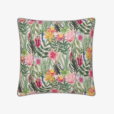 The Range Country Wilds Blossom Printed Cushion Cover - Multicolour