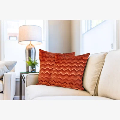 The Range Sinead Cushion Cover - Terracotta