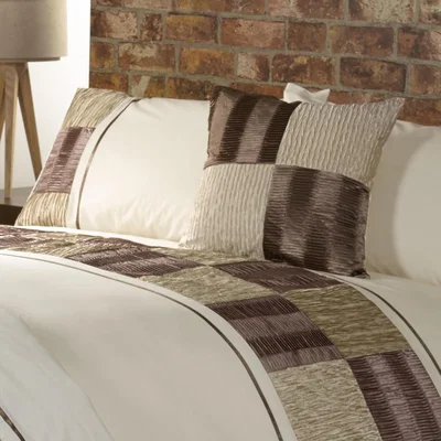 The Range Dortmund Cushion Cover (45x45) Chocolate - Chocolate