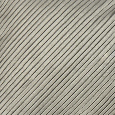 The Range OHS Pleated Velvet Cushion Covers - Grey / Machine washable at 30°C. Tumble dry friendly. Do not bleach or iron.