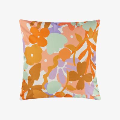 The Range Floral Abstract Outdoor Cushion Cover - Multicolour