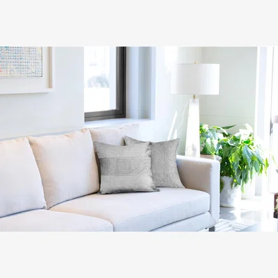 The Range Cushion Cover Eclat 22 x 22" - Grey / 30cm