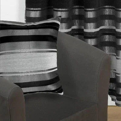 The Range New York Cushion Cover (45x45cm) - Black / 55cm