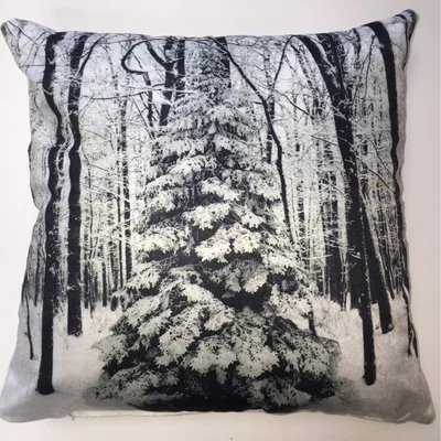 The Range Winter Xmas Tree Cushion Cover Multi (43x43) - Multi