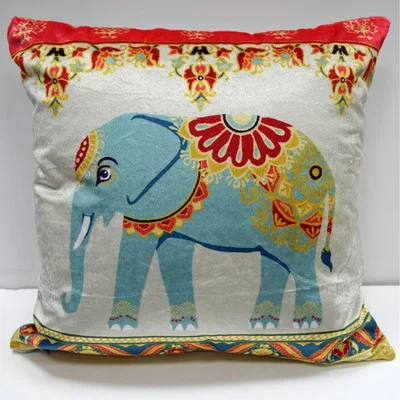 The Range Jaipur Cushion Cover (45x45) cm - Red
