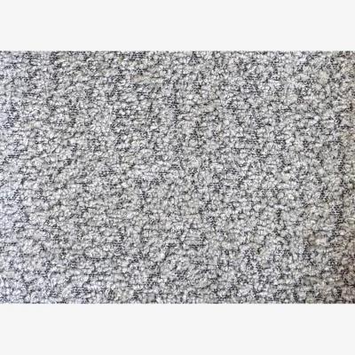 The Range Pack of 2 Hemsworth Boucle Cushion Covers - Silver