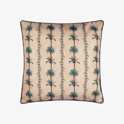The Range Monkey Palm Striped Outdoor Cushion Cover - Papyrus