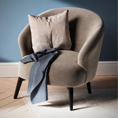 The Range Beige Distressed Washable Cushion Cover - Beige