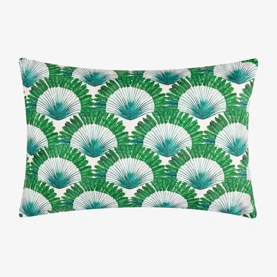 The Range Dellacorte Tropical Outdoor Cushion Cover - Green