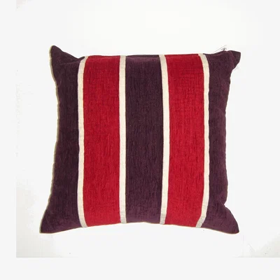 The Range Oxford Chenille Cushion Cover (43x43) - Aubergine