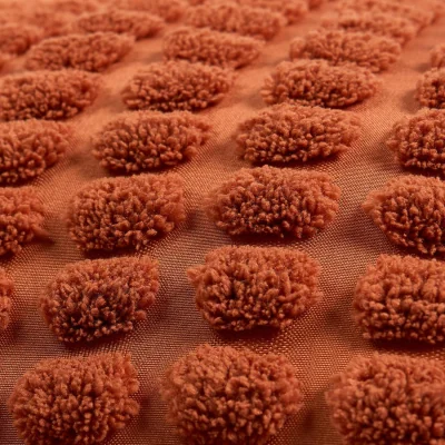 The Range OHS Bobble Textured Cushion Covers - Rust / Machine Washable at 30°C / 2