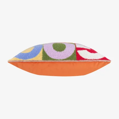 The Range Good Times Tuft Boucle Cushion Cover - Multi