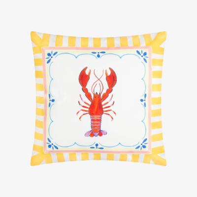 The Range Brunch Stripes Printed Outdoor Cushion Cover - Multicolour