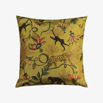 The Range Botanical Wildlife Outdoor Cushion Cover - Gold