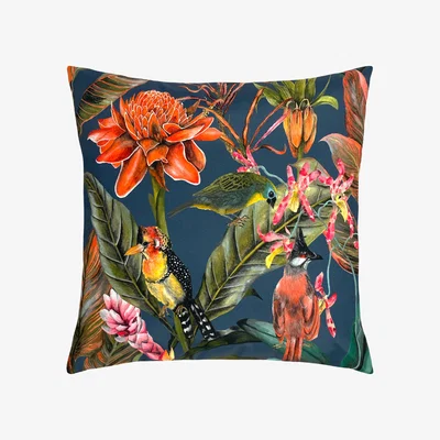 The Range Tropical Birds Outdoor Cushion Cover - Multicolour
