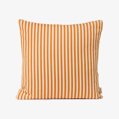 Wolf & Badger Yellow / Orange Bea Rand Sevilla Orange Cushion Cover Gyllstad