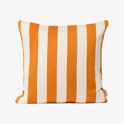Wolf & Badger Yellow / Orange Siri Rand Sevilla Orange Cushion Cover Gyllstad