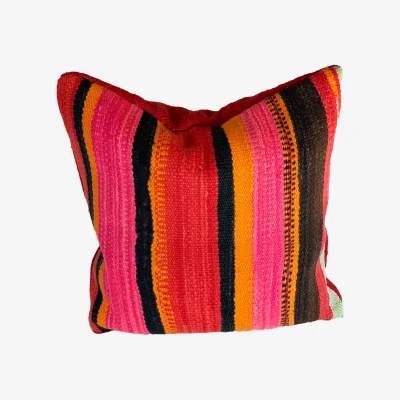 Wolf & Badger Toubkal Vintage Wool Cushion Cover- Multicolour One Size Tirillm