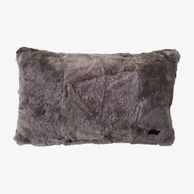Wolf & Badger Lykke Cushion Cover Made Of Lamb Fur Scraps, Brown One Size Tirillm