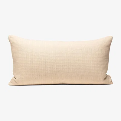 Wolf & Badger Neutrals Big Heavy Weave Light Sand Cushion Cover One Size Gyllstad