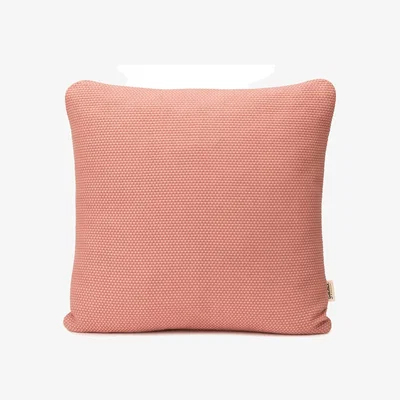 Wolf & Badger Rose Gold Heavy Weave Pink Cushion Cover Gyllstad