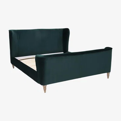 Barker and Stonehouse Elara Super King Bed Frame, Blue | Barker & Stonehouse