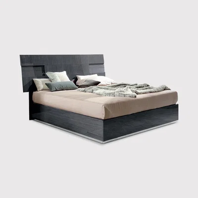 Barker and Stonehouse Borgia Superking Bed & Split Slats, Grey | Super King | Barker & Stonehouse