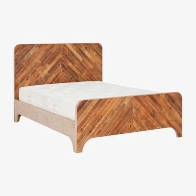 Barker and Stonehouse Della Retro Super King Bed, Neutral | Barker & Stonehouse
