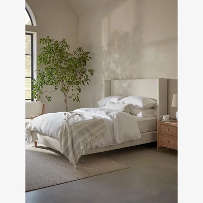 Cox and Cox Bouclé Bed - Super King