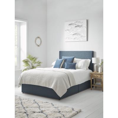 Cox and Cox NEW Lina Storage Bed Base - Navy Super King