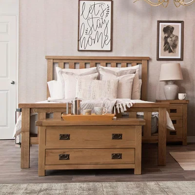 Chiltern Oak Furniture Winchester Oak Super King Size Bed Frame