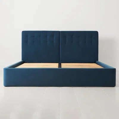 Cuckooland Swyft Bed 01 Teal Velvet Bed in a Box - SuperKing