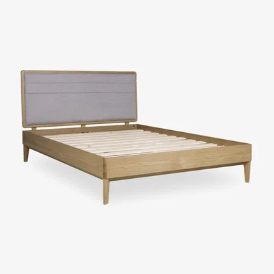 Cult Furniture Mabel Super King Bed Frame, Oak & Grey