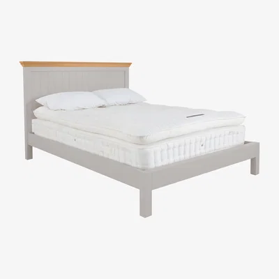 Furniture Village Ottaway Panel Bed Frame - Super King - White