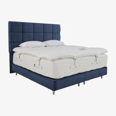 Furniture Village Harrison Spinks - Stately Grantley Divan Set with Mattress Topper - Super King