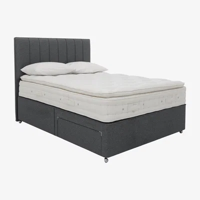 Furniture Village Hypnos - Bespoke Finesse Platform Top Divan Set - Super King