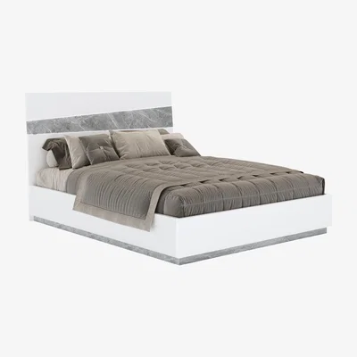 Furniture Village Lisia Bed Frame with LED Lights - Super King