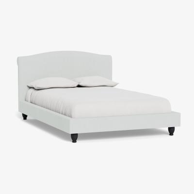 Heal's Heal's Devon Super King Bed Broad Weave Tin Black Beech Feet