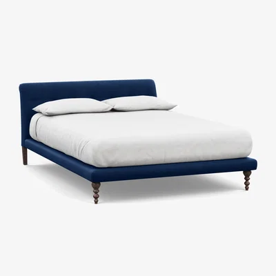 Heal's Scp Oscar Bed Super King Broad Weave Putty - Heal's UK Bedroom Furniture