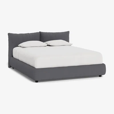 Heal's Heal's Pillow Bed Super King Tundra Texture Pewter