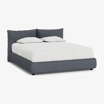 Heal's Heal's Pillow Bed Super King Siena Cotton Shale Grey