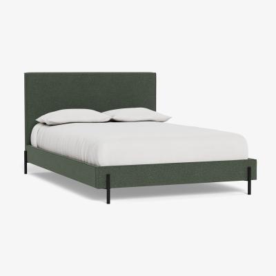 Heal's Heal's Tortona Super King Bed Texture Soot Black Feet