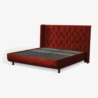 John Lewis TEMPUR® Arc™ Static Disc Luxury Upholstered Bed Frame, Super King Size