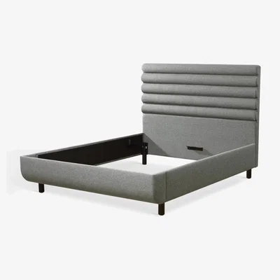 John Lewis TEMPUR® Arc™ Adjustable Disc Quilted Upholstered Bed Frame, Super King Size