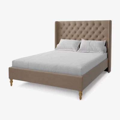 John Lewis Koti Home Astley Upholstered Bed Frame, Super King Size