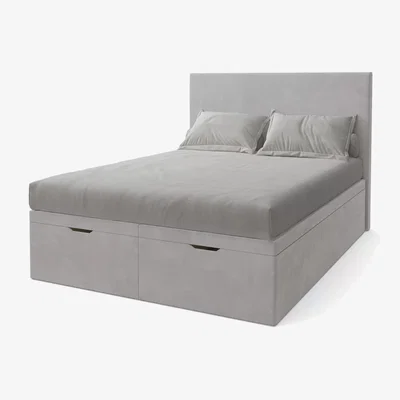 John Lewis Koti Home Dee Upholstered Ottoman Storage Bed, Super King Size