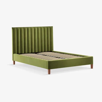 John Lewis John Lewis Fluted Upholstered Bed Frame, Super King Size