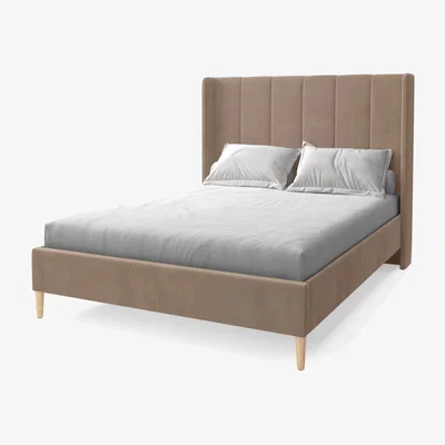 John Lewis Koti Home Adur Upholstered Bed Frame, Super King Size